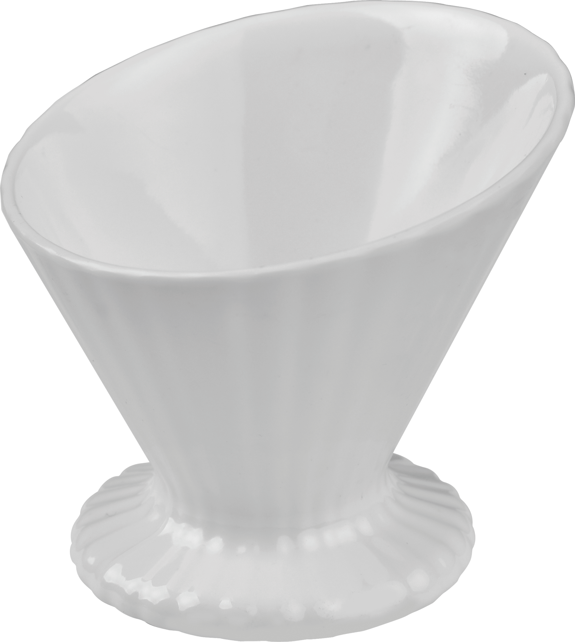 Melamine Ice Cream Cup 3.5 inch x 3.15 inch White, Pack of 12