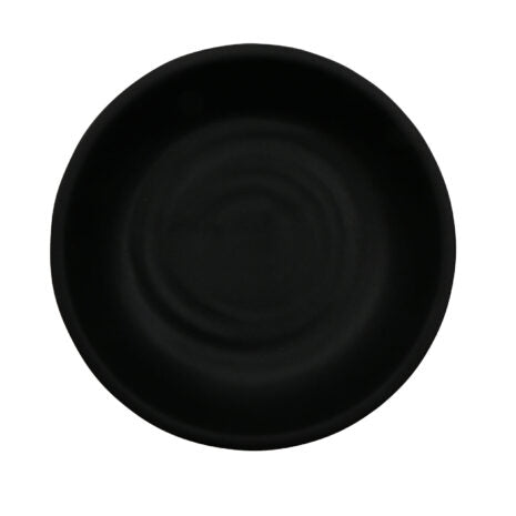 GET SD-4500-BK, 5 oz. Melamine, Black, Round Sauce/Side Ramekin, (5.5 oz. rim-full), 4.5″ dia., 0.75″ Deep, Nara, Pack of 24