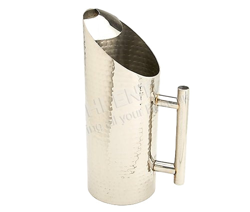 Stainless Steel Hammered Tower Water Pitcher - BH