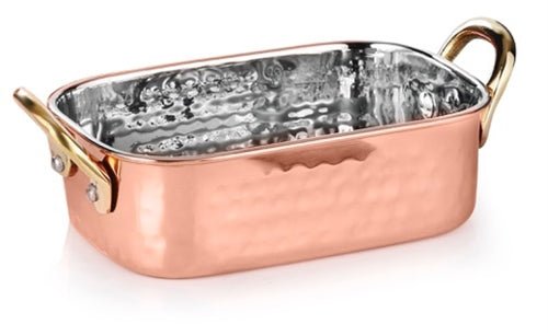 Hammered Copper Finish with Stainless Steel Roaster - 15 Oz. (450 ml)