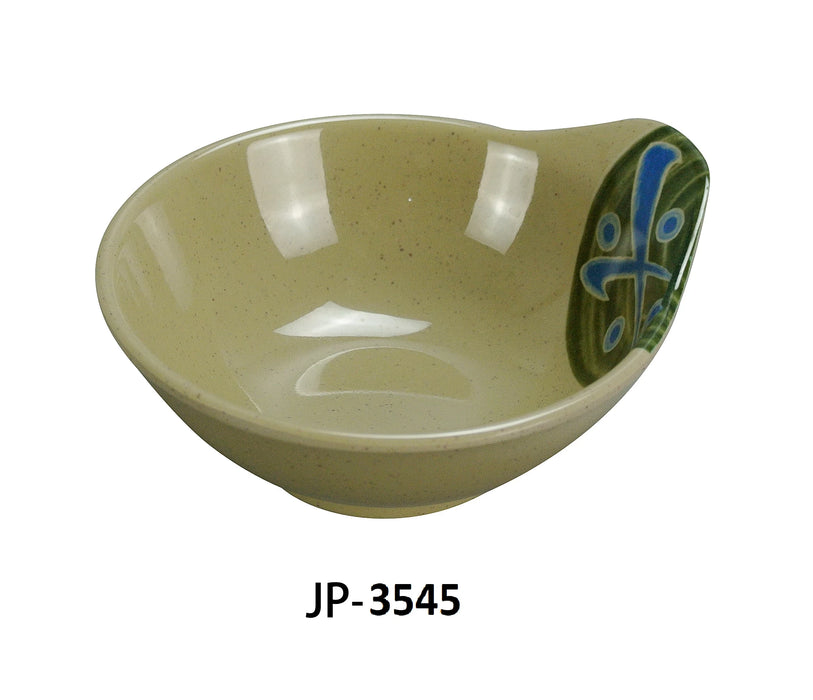 Yanco JP-3545 Japanese Sauce Bowl, 10 oz Capacity, 1.75″ Height, 4.5″ Diameter, Melamine, Pack of 48
