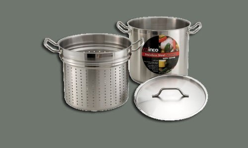 Winco SSDB - 12S 12 Qt Steamer/Pasta Cooker