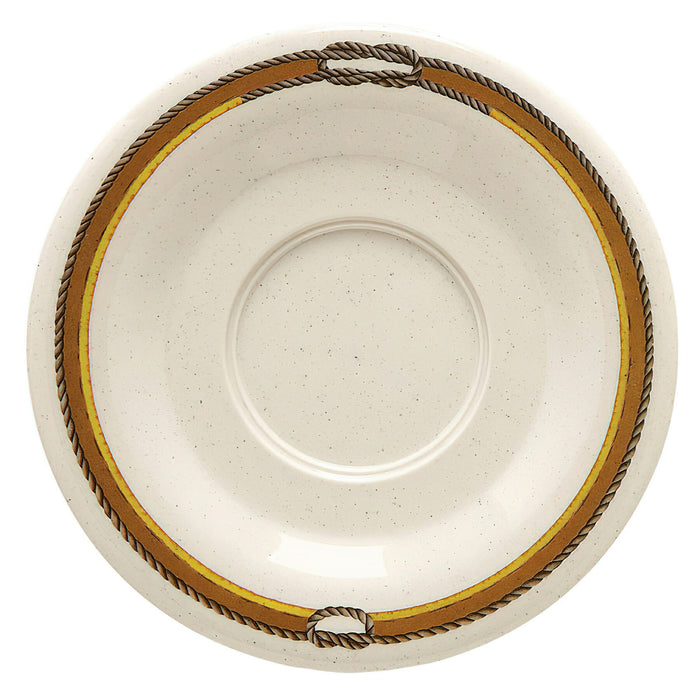 GET SU-3-RD, 5.5″ Saucer for B-105, BC-70, BC-170, B-454, & C-107, Diamond Rodeo, Melamine, Pack of 48