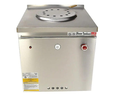 ETL Certified Shaan Tandoor Clay Oven - Jumbo Size - Gas - 34 inch