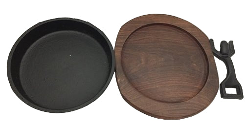 7 Inches (17.8 cm) Cast Iron Sizzler - Round