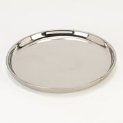 Double Wall Stainless Steel Dinner / Appetizer Plate - 10.25 Inche