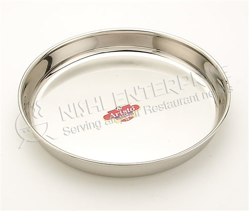 Stainless Steel Thali serving Platter - 10 inch