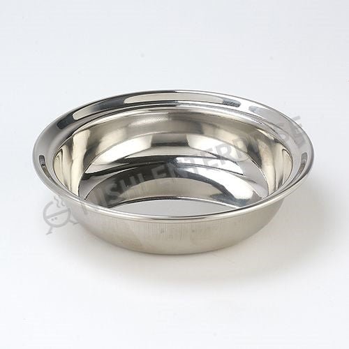 Stainless Steel Round Entree Serving Dish - 8 Oz.