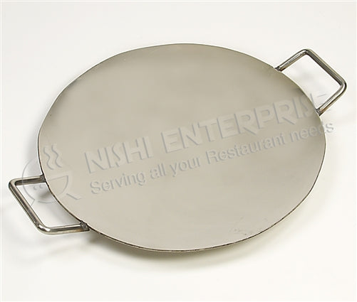 Stainless Steel Tikki Tava Platter 18 inch Round