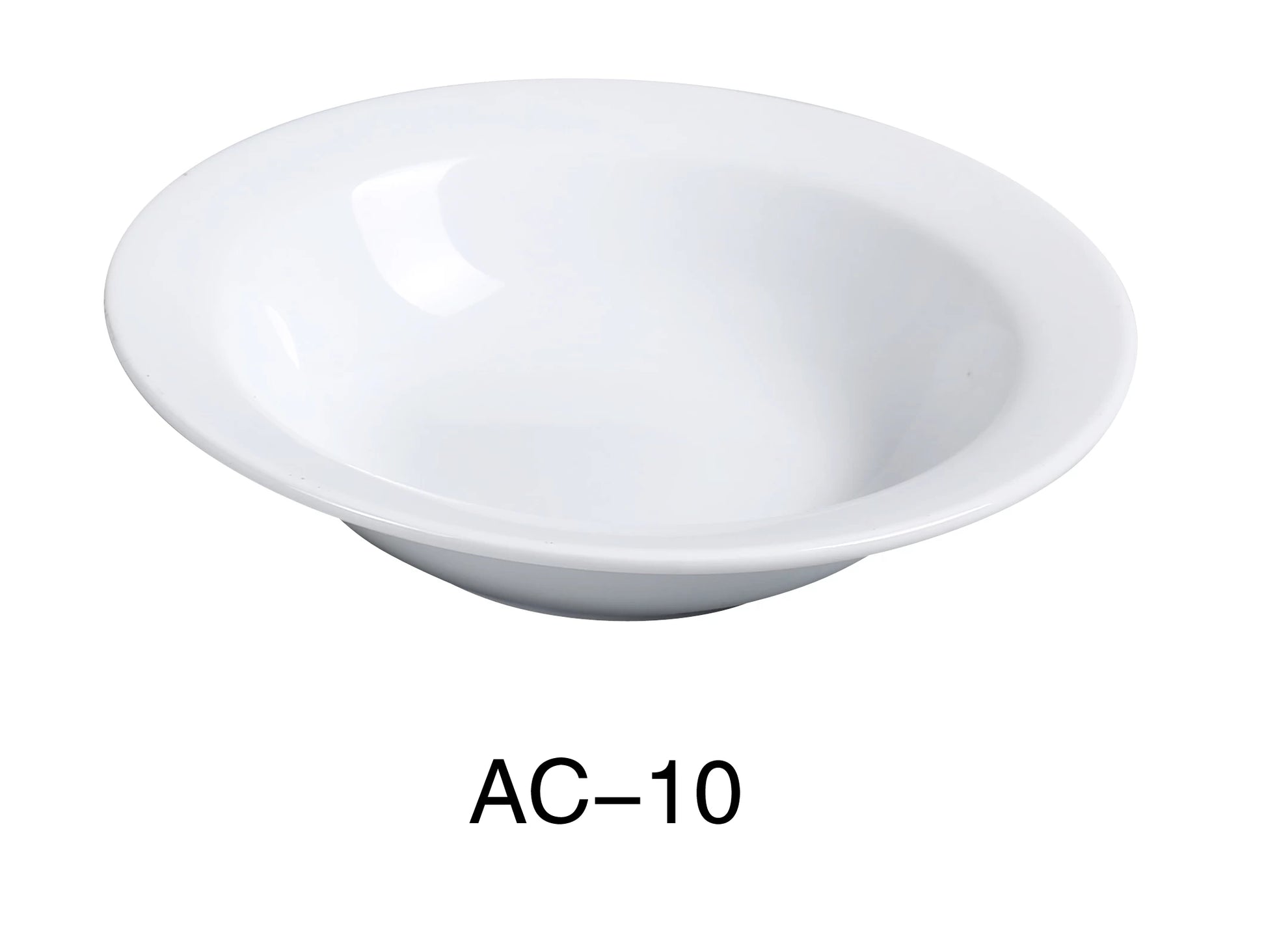 Yanco AC - 10 ABCO 13 oz Grapefruit Bowl, 6.5"‚ Diameter, China, Super White, Pack of 36