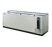 Turbo Air TBC - 95 SD - N All Stainless Bottle Cooler With 3 - Sliding Doors, 95 - in W