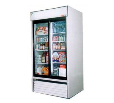 Turbo Air TGM - 35R - N Refrigerated Merchandiser With Sliding Glass Doors