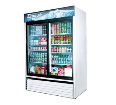 Turbo Air TGM - 48R - N Refrigerated Merchandiser With Sliding Glass Doors
