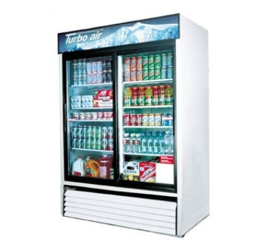 Turbo Air TGM-48R-N Refrigerated Merchandiser With Sliding Glass Doors