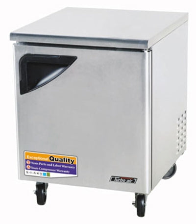 Turbo Air TUF-28SD-N Under Counter Freezer With 1-Solid Door