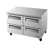 Turbo Air TUF - 48SD - D4 - N Undercounter Freezer With 4 - Drawers