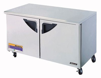 Turbo Air TUR - 60SD - N Under Counter Refrigerator With Double Door