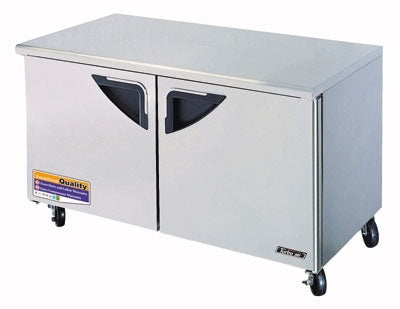 Turbo Air TUR-60SD-N Under Counter Refrigerator With Double Door