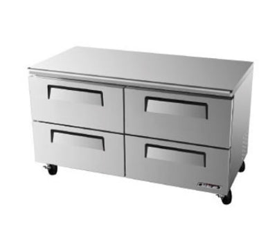 Turbo Air TUR - 60SD - D4 - N Under Counter Refrigerator With 4 - Drawers