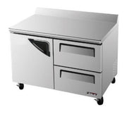 Turbo Air TWF - 48SD - D2 - N Worktop Freezer With Door & 2 - Drawers