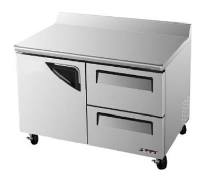 Turbo Air TWF - 48SD - D2 - N Worktop Freezer With Door & 2 - Drawers