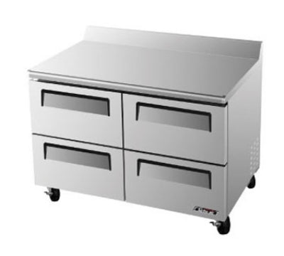 Turbo Air TWF-48SD-D4-N Worktop Freezer With 4-Drawers