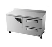 Turbo Air TWR - 60SD - D2 - N Worktop Refrigerator With Door & 2 - Drawers