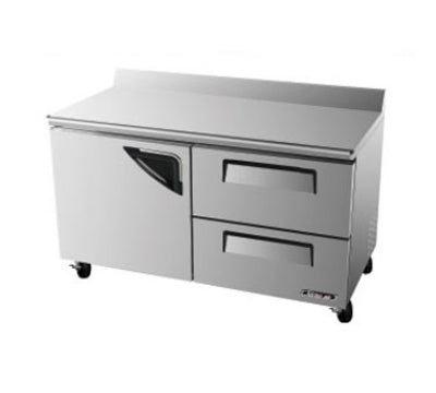 Turbo Air TWR - 60SD - D2 - N Worktop Refrigerator With Door & 2 - Drawers