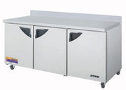 Turbo Air TWR - 72SD - N Worktop Refrigerator With Three Doors