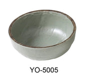 Yanco YO - 5005 Yoto 4 1/2"‚ X 2"‚ MISO SOUP BOWL 7 OZ, Melamine, Matte Finish, Pack of 48