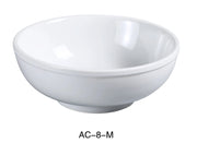 Yanco AC - 8 - M ABCO 8.5"‚ Menudo Bowl, 48 oz, China, Super White, Pack of 24
