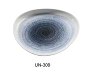 Yanco UN - 309 Universe 9"‚ X 8 1/2"‚ X 1 1/4"‚ TRIANGLE PLATE Chinaware, Pack of 24
