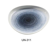 Yanco UN - 311 Universe 11 3/4"‚ X 11 1/4"‚ X 1 1/2"‚ TRIANGLE PALTE Chinaware, Pack of 12