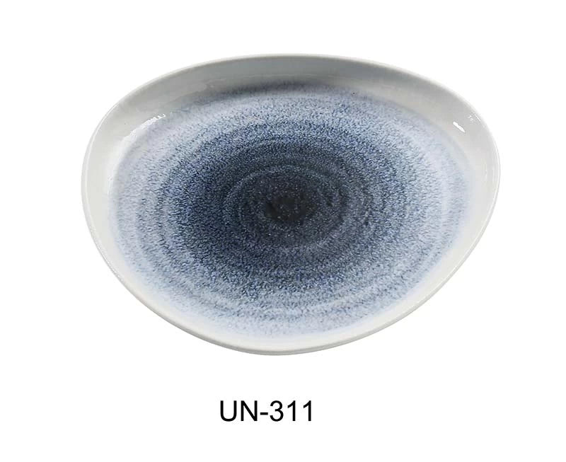 Yanco UN-311 Universe 11 3/4″ X 11 1/4″ X 1 1/2″ TRIANGLE PALTE Chinaware, Pack of 12