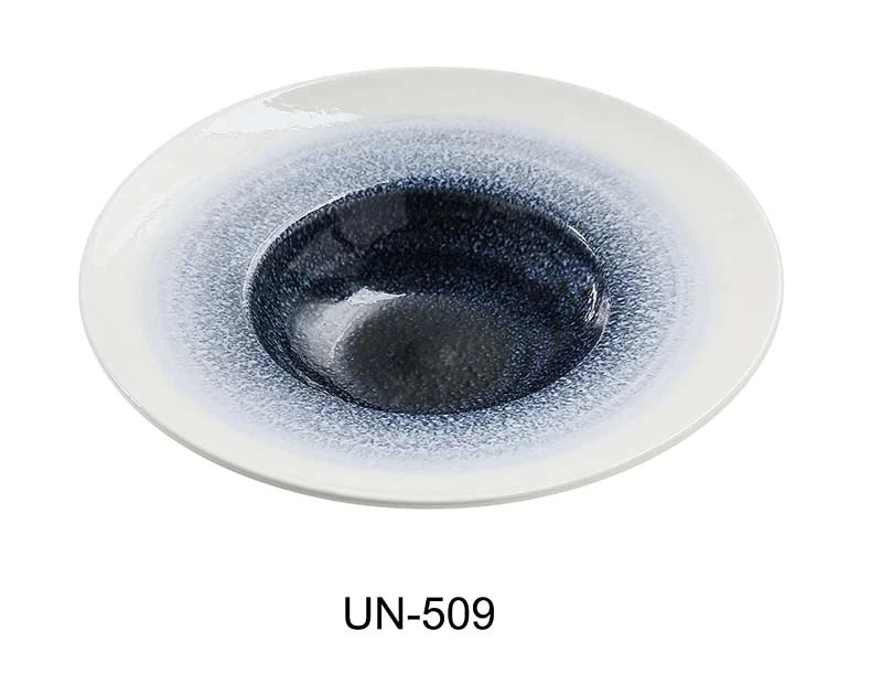 Yanco UN-509 Universe 9 1/2″ x 2″ SOUP PLATE 7 OZ Chinaware, Pack of 24