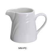 Yanco MM - PC Miami Creamer, 6 oz Capacity, China, Bone White, Pack of 48
