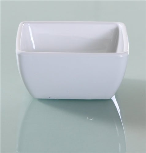 Yanco VE - 004 Venice Bowl, Square, 6 oz Capacity, 3.5" Width, 3.5" Length, Melamine, Pack of 48