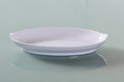 Yanco VE - 410 Venice Deep Plate, Oval, 12 oz Capacity, 9.5" length, 5.5" Width, Melamine, Pack of 24