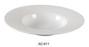 Yanco AC - 611 ABCO Dessert Plate, 14 Oz Capacity, 11.5"‚ Diameter, China, Super White, Pack of 12