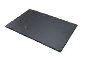 Winco WDL001 - 302 Slate Rectangular Platter 11.5" x 7 - 7/8"