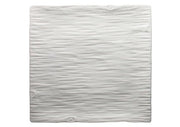 Winco WDP002 - 206 Square platter 12", Creamy White, Dalmata, China