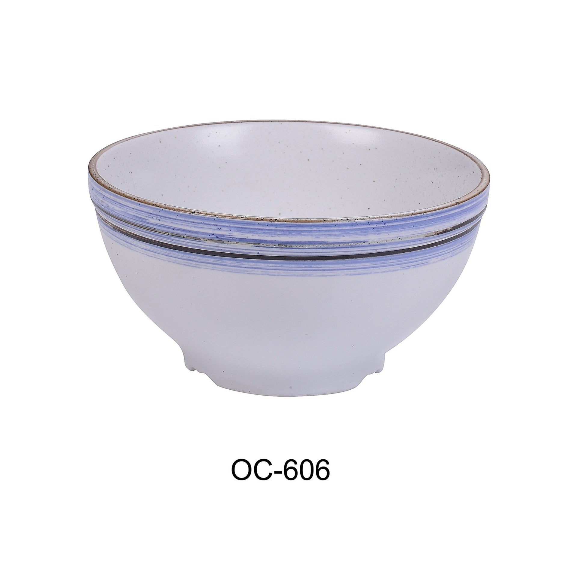Yanco OC - 606 Ocean 6 1/4" x 3 1/4"‚ Ramen Bowl 22 oz, China, Pack of 36