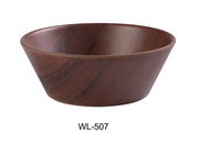 WL - 507 6 3/4"‚ X 2 1/2"‚ SALAD BOWL 26 OZ Melamine Woodland Salad Bowl, Pack of 24
