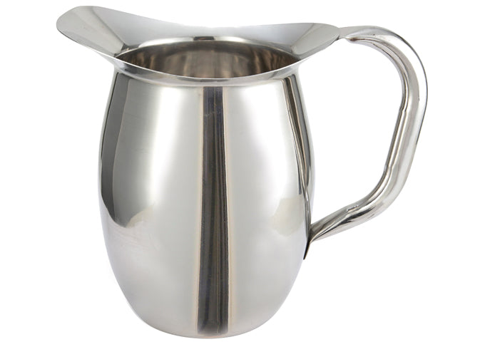 WINCO WPB-3 Stainless Steel Bell Pitcher - 3 Qt.