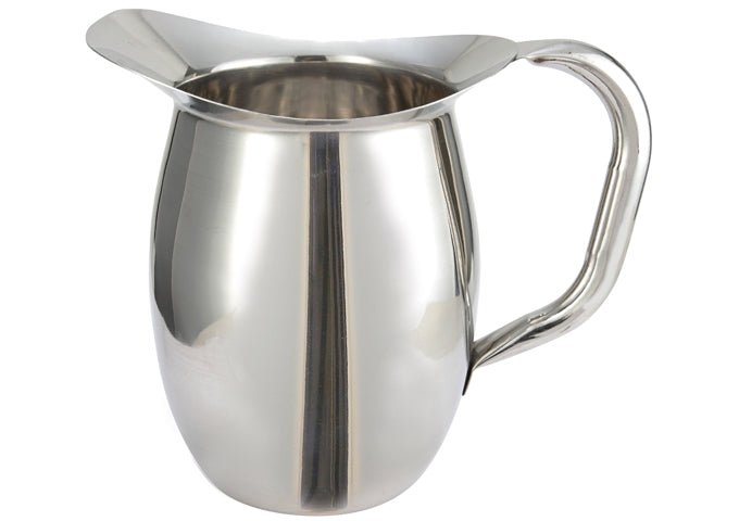WINCO WPB - 2 Stainless Steel Bell Pitcher - 2 Qt.