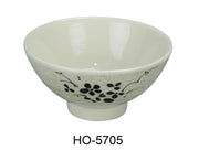 Yanco HO - 5705 Honda Rice Bowl, 10 oz Capacity, 2.5"‚ Height, 4.75"‚ Diameter, Melamine, Pack of 60