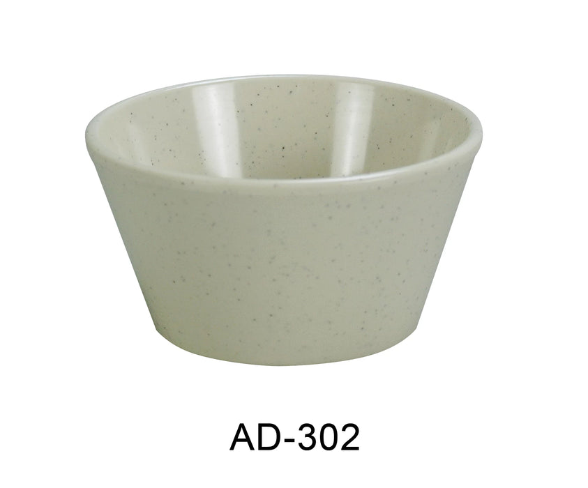 Yanco AD-302 Ardis Bouillon Cup, 8 oz Capacity, 2″ Height, 3.5″ Diameter, Melamine, Pack of 48