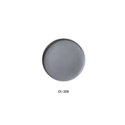 Yanco DI - 308 Discover 8" X 3/4"H ROUND PLATE, Melamine, Matte Finish, Pack of 36
