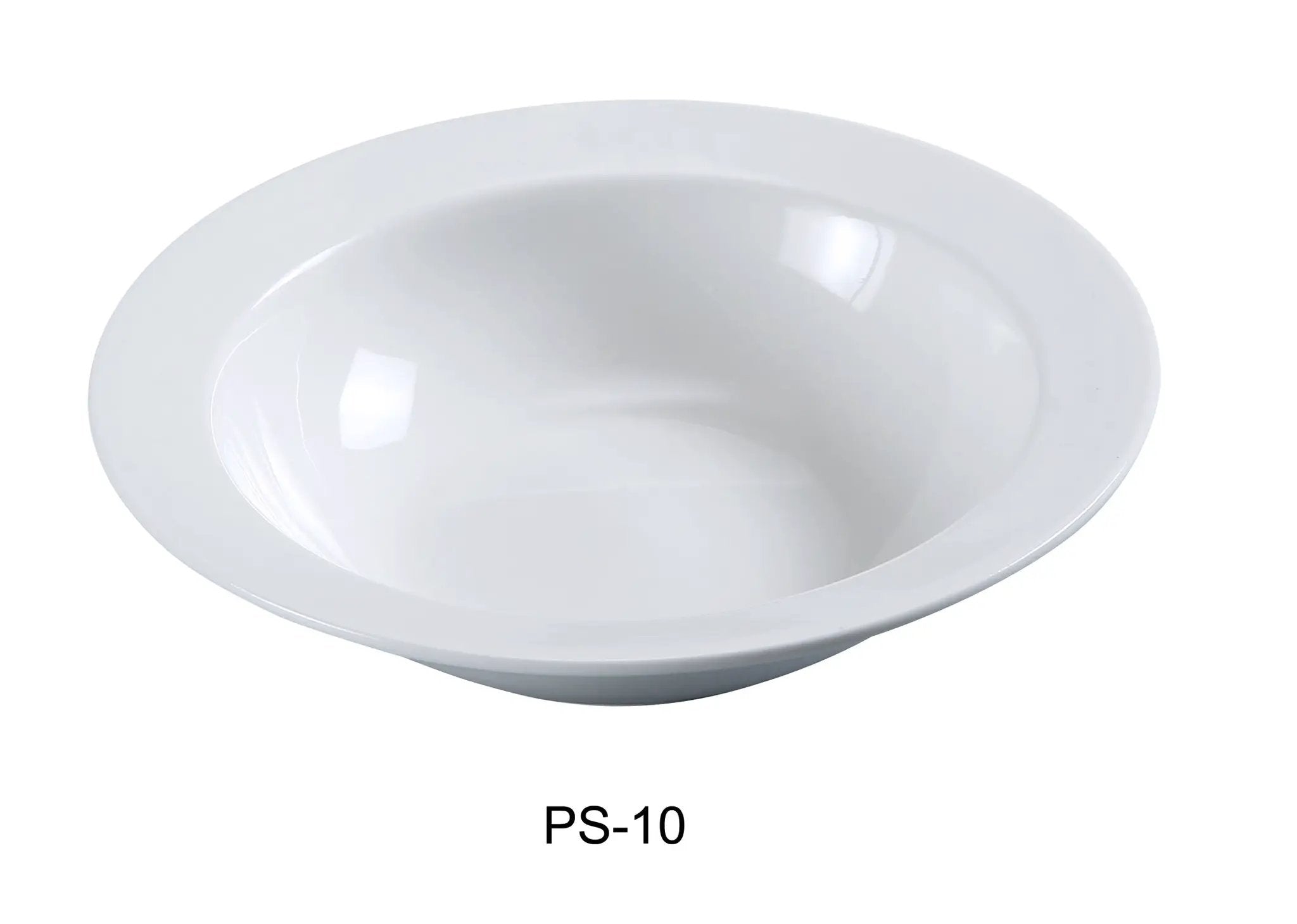 Yanco PS - 10 Grapefruit Bowl 13 Oz, China, Round, White, Pack of 36