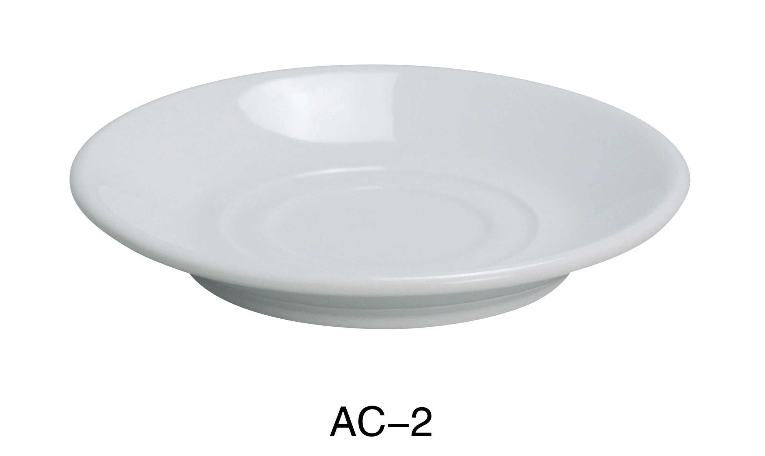 Yanco AC - 2 ABCO Saucer, 5.625"‚ Diameter, China, Super White, Pack of 36